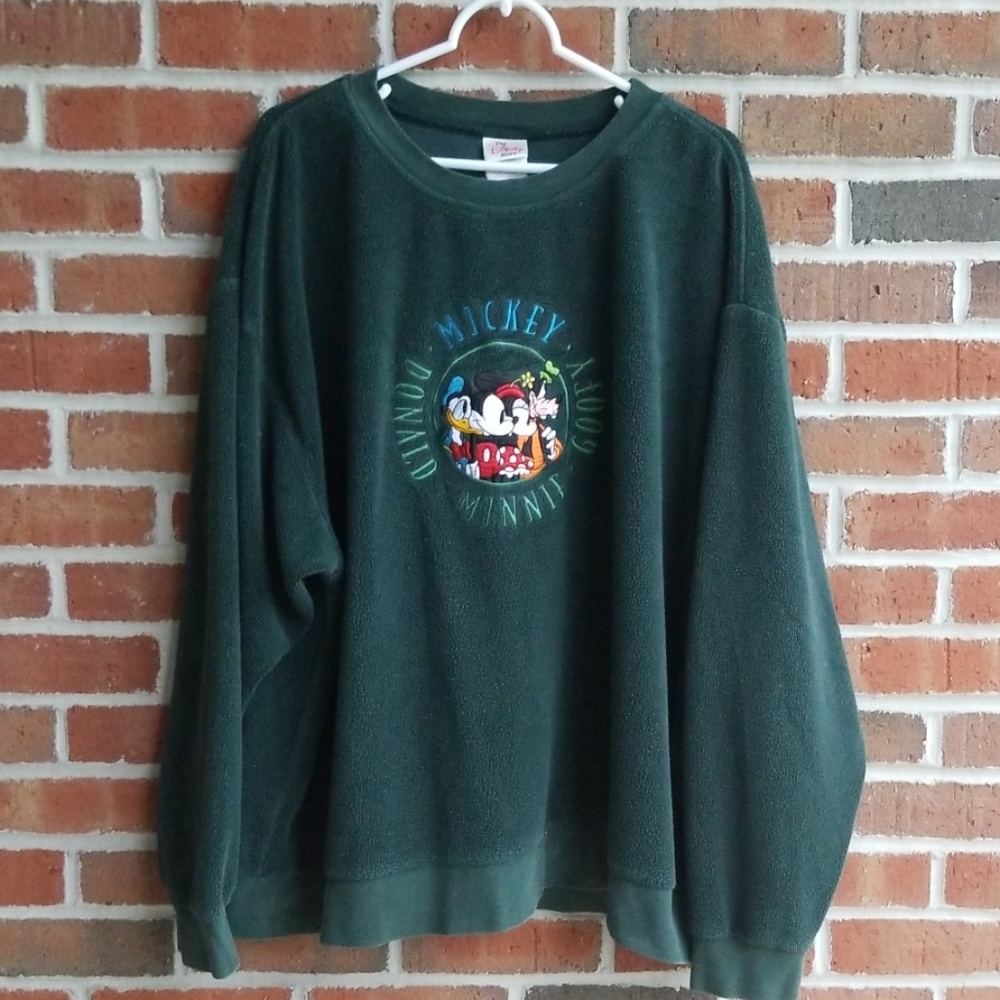 Mickey, Goofy, Donald and Minnie Crewneck Fleece
